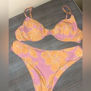 Floral bikini set